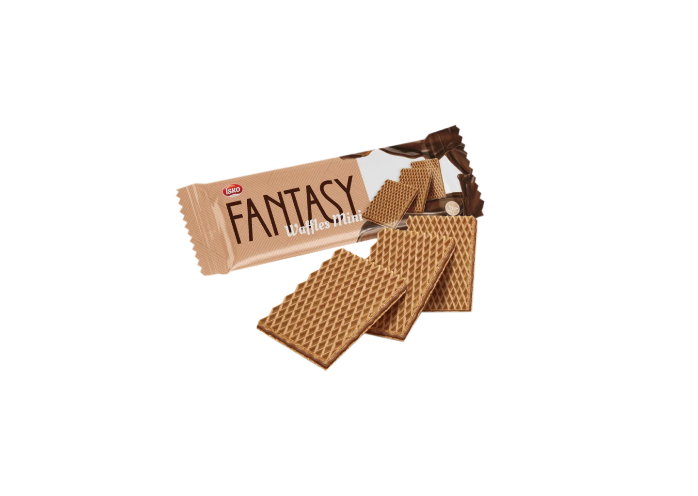 Vafli shokoladli Isko Fantasy 100 gr