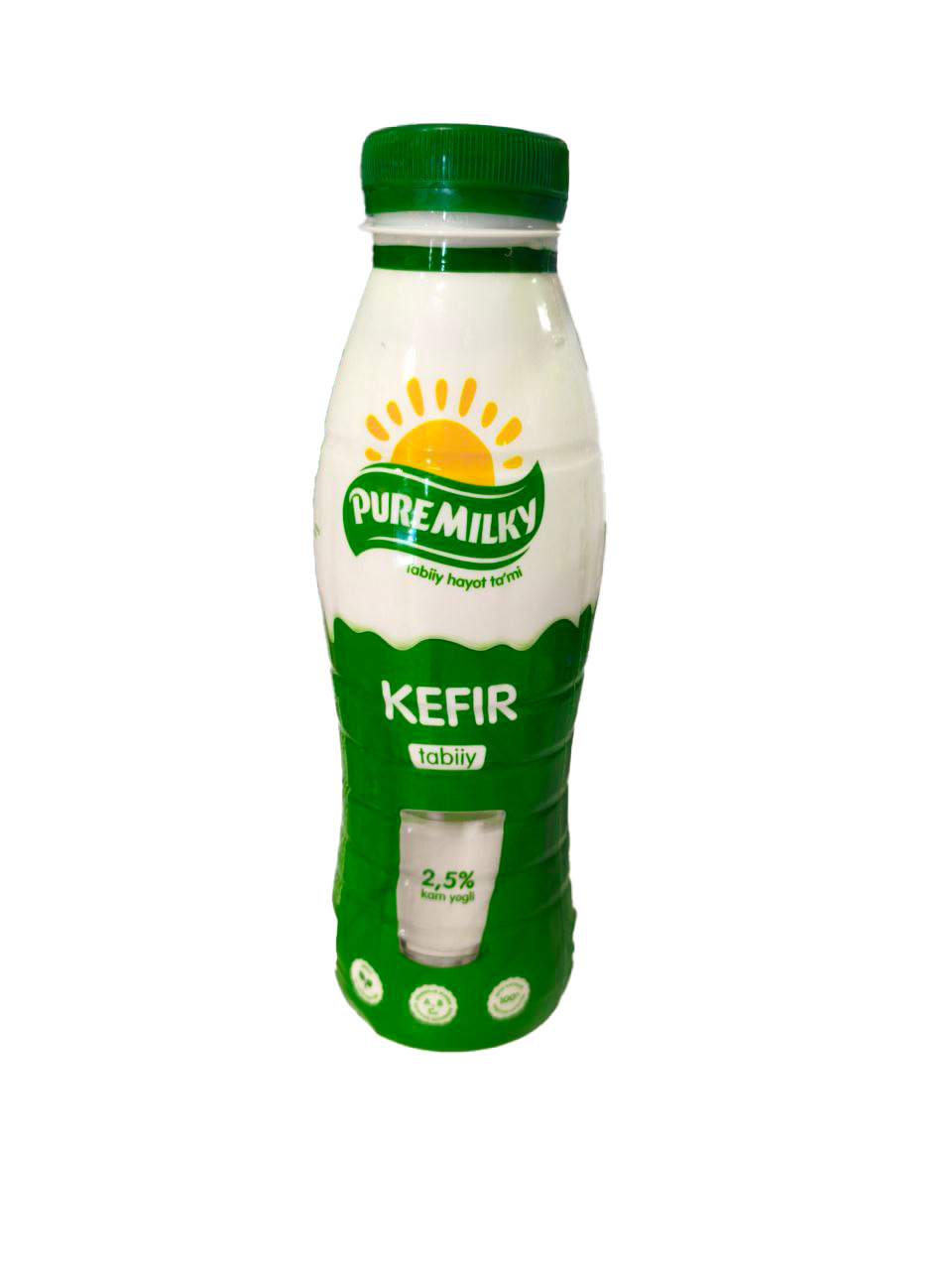 Kefir 2.5% pure milky 480 gr