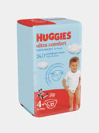 Huggies ultra komfort 4-lik