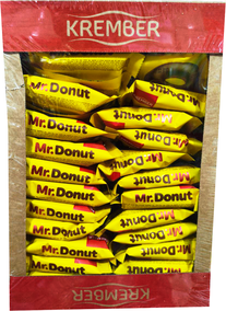 Mr.Donut glazur karameli kekslari x28