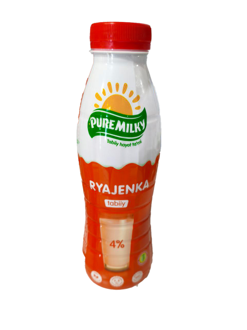 Ryajenka 4% Pure milky 480 gr