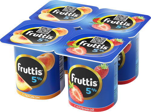 Yogurt Fruttis klubnika 5% 115 gr