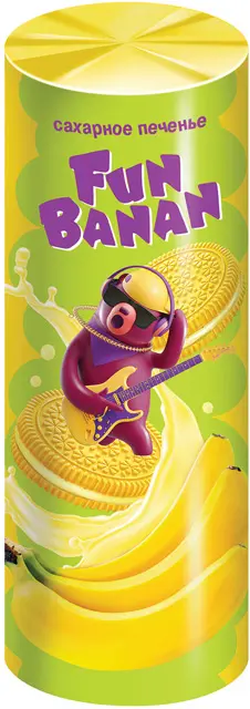 Banan ta'mli pechenyelar Fun Banan