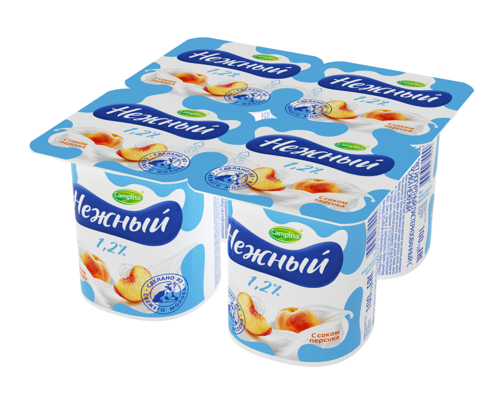 Yogurt 1.2% shaftoli Nejniy 100 gr