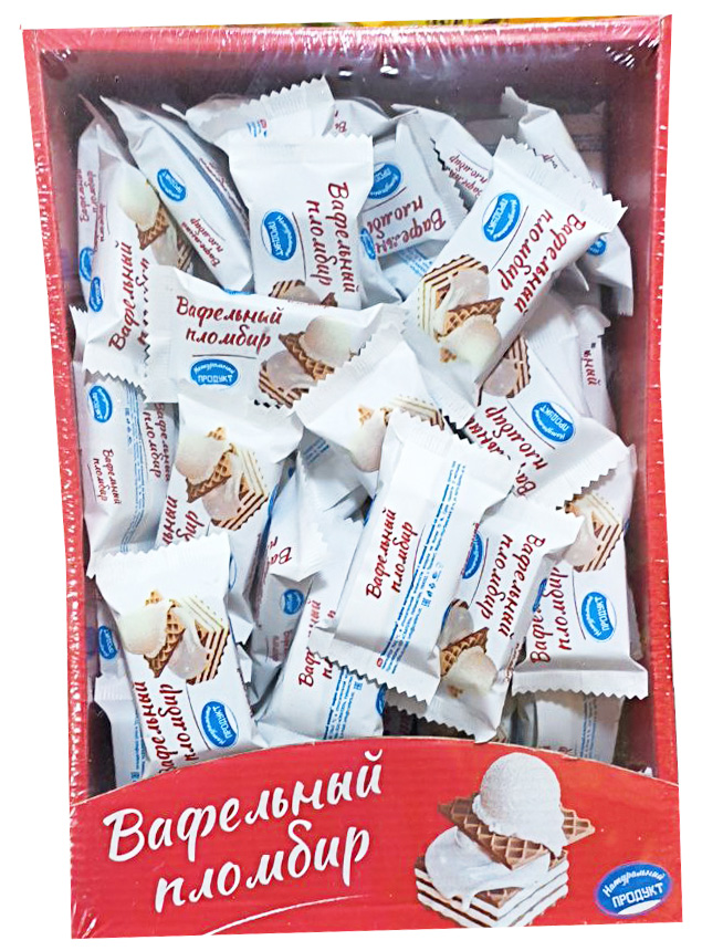 Vaflili plombirlar 1 kg