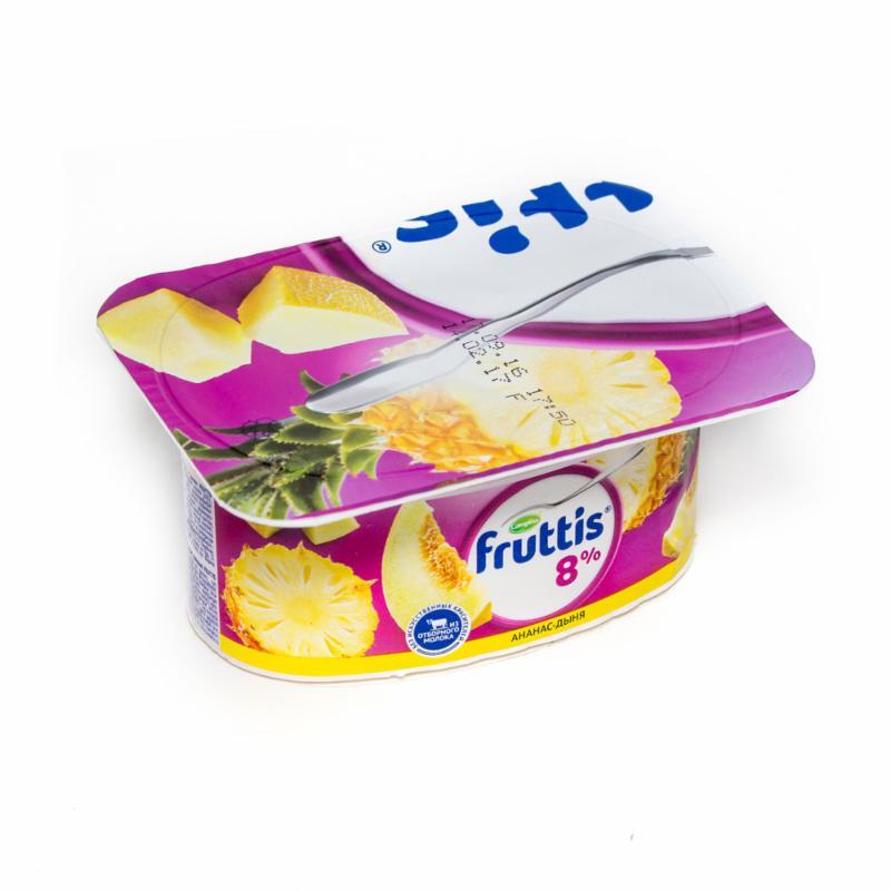 Yogurt Fruttis ananas 8% 115 gr