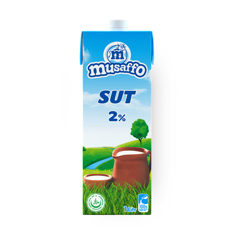 Sut Musaffo 2% 1 L