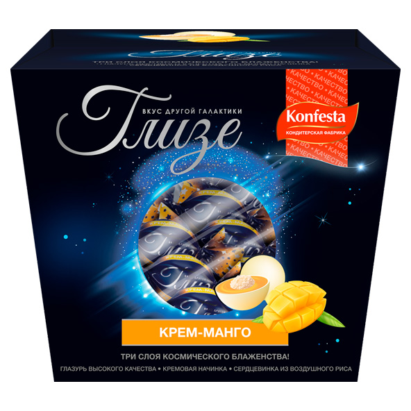 Konfesta mango kremli konfet to'plami 150 gr
