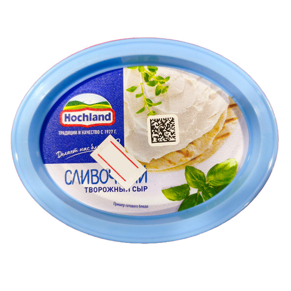 Sir Hochland slivchniy tvorojniy 140 gr